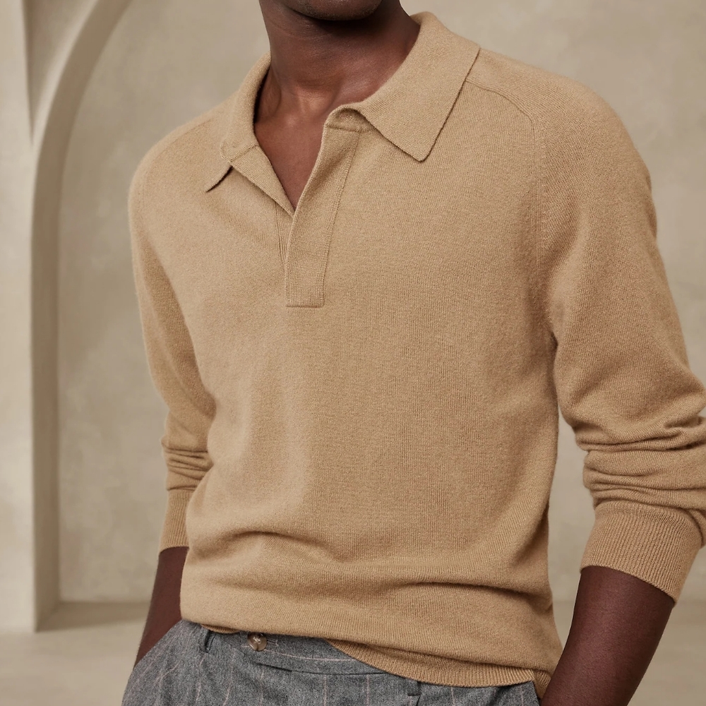 VIAGGIO CASHMERE SWEATER POLO